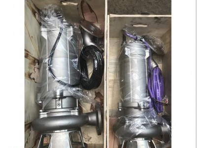 全不锈钢304/316潜水排污泵搅匀切割耐高温耐酸碱腐蚀潜水污水泵图3