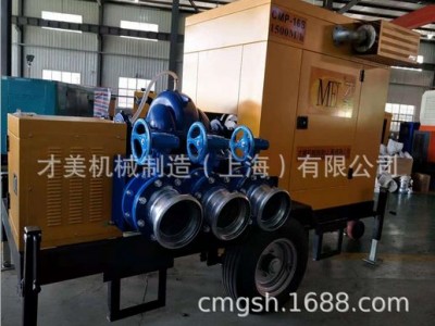 双吸泵 柴油机双吸泵 中开泵 无堵塞自吸水泵 水泵厂家图2
