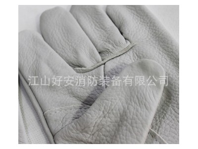 森林消防手套 皮质消防手套防火消防装备消防员灭火防护手套图2