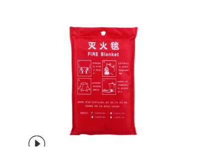 批发石棉被1米 1.5m双层石棉毯防火毯 消防灭火毯隔热材料石棉布图3