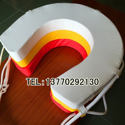 U型/马蹄形救生游泳圈 带拉链可拆卸救生圈 超强浮力救生圈图3