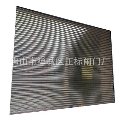 不锈钢双层卷闸钢制防火卷帘优质防火卷闸门钢制防火门卷帘门定制图4