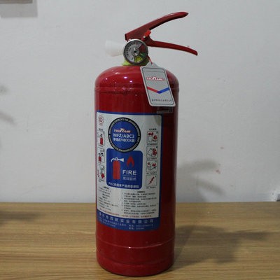 消防器材手提式灭火器4kg 家用厨房干粉灭火器3kg 二氧化碳灭火器图4