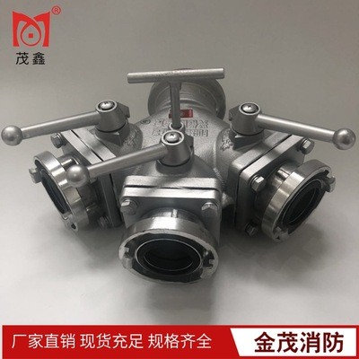 消防二分水器 FII65/65*2消防比武轻型高压三分水器FIII80/65*3图5