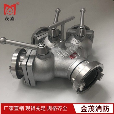 消防二分水器 FII65/65*2消防比武轻型高压三分水器FIII80/65*3图3
