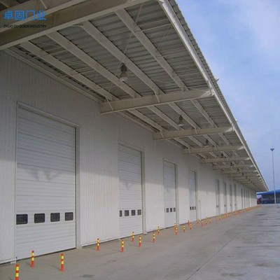 工业厂房提升门新品优质高密度板仓库车间质量保证批发定制提升门图4