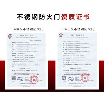 深圳防火门定制木纹转印防火门 带视口转印门 甲级乙级钢制防火门图2