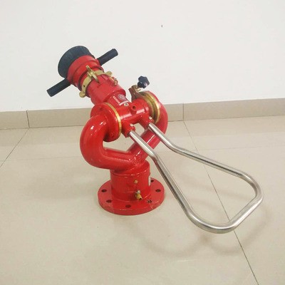 手动可调式消防水炮PL32/48 泡沫/水两用炮 移动式消防水炮 水泡图2