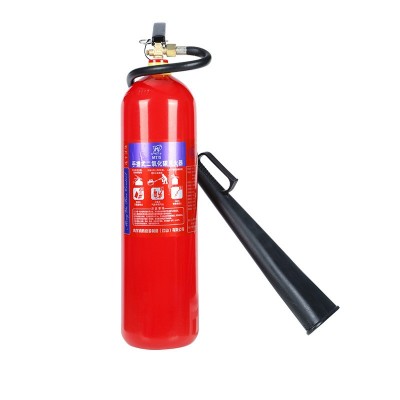 手提式二氧化碳灭火器钢瓶干冰2/3/5/7/24kg消防灭火器器材图2