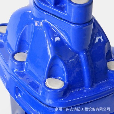 厂家供应DN40-300法兰闸阀软密封暗杆闸阀消防铸铁手动阀门化工图3
